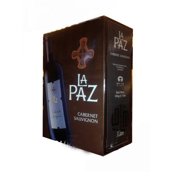 La Paz Cabernet Sauvignon 3L red, 75cl