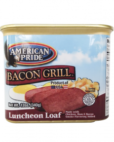 Thịt hộp American Pride Bacon Grill Luncheon Loaf