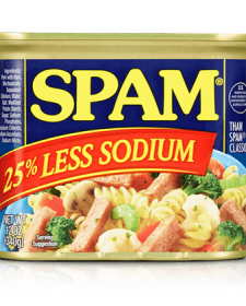 Thịt hộp Spam 25% ít muối hơn
