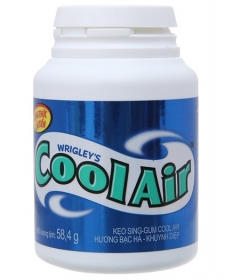 Kẹo Sing - Gum Coolair hương bạc hà - Khuynh diệp 58.4g