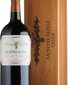 Rượu Montes Alpha Cabernet Sauvignon (3L) Hộp gỗ