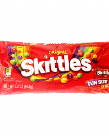 Kẹo Skittles Fun Size Original 6 gói