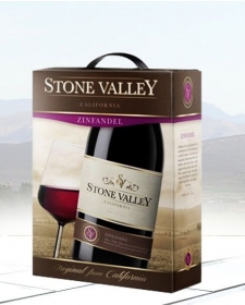 Rượu STONE VALLEY Zinfandel (Rượu hộp 3 Lít)