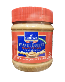 Bơ đậu phộng Crown Smooth&Creamy - loại mịn, không muối